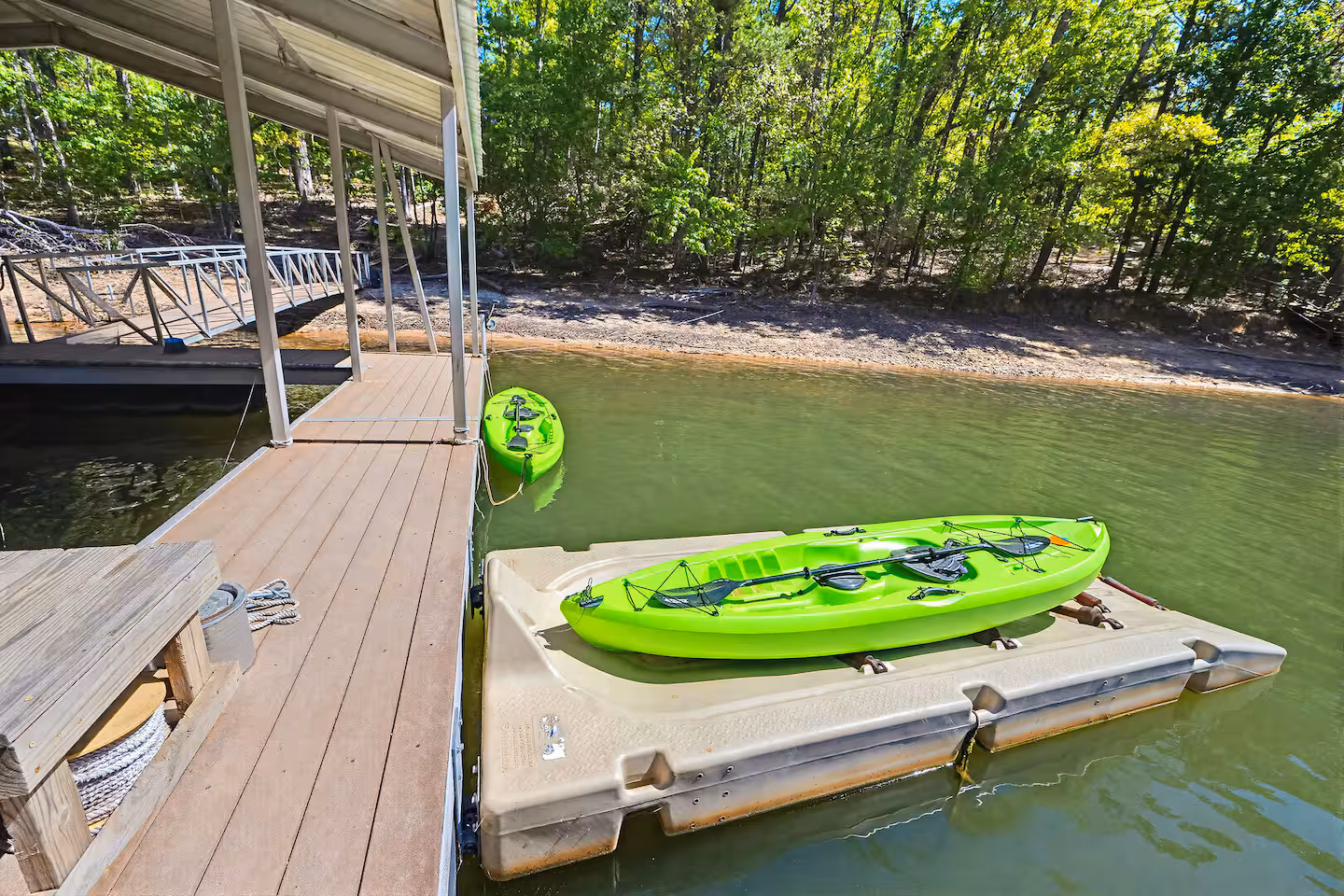 Kayaking on Lake Lanier